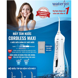 Máy tăm nước du lịch WaterJet Flosser Cordless Maxi WJ-900