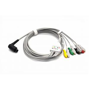 cáp điện tim cho monitor Corpuls 6 lead, 4 lead