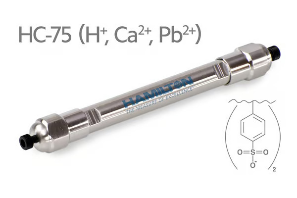 Cột HPLC trao đổi Cation Hamilton PRP-HC75