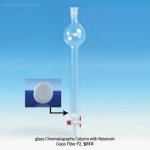Cột sắc ký thủy tinh Duran có Reservoir và Khóa PTFE (cột nhồi sắc ký)