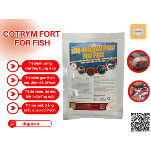 COTRYM FORT FROG FISH (100G): Giải pháp đặc trị nhiễm khuẩn, đốm đỏ trên cá, ếch tôm
