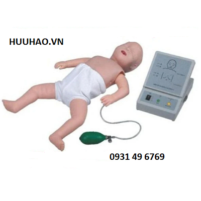 Mô hình hồi sức tim phổi trẻ em có module hiển thị CPR10150