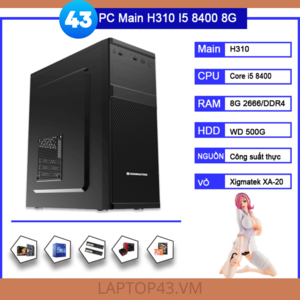 CPU CASE i5 8400 Main H310 Ram 8G HHD 1T 450W