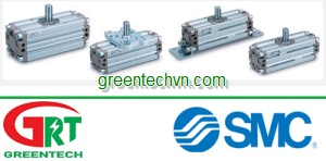 Rotary actuator / pneumatic / double-acting / compact ø 30 - 100 mm | CRA1 series| SMC Vietnam | SMC