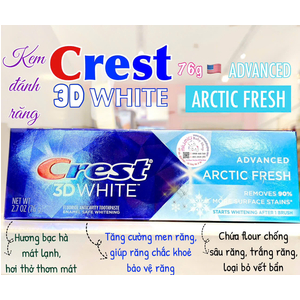Crest 3d white arctic fresh 76g
