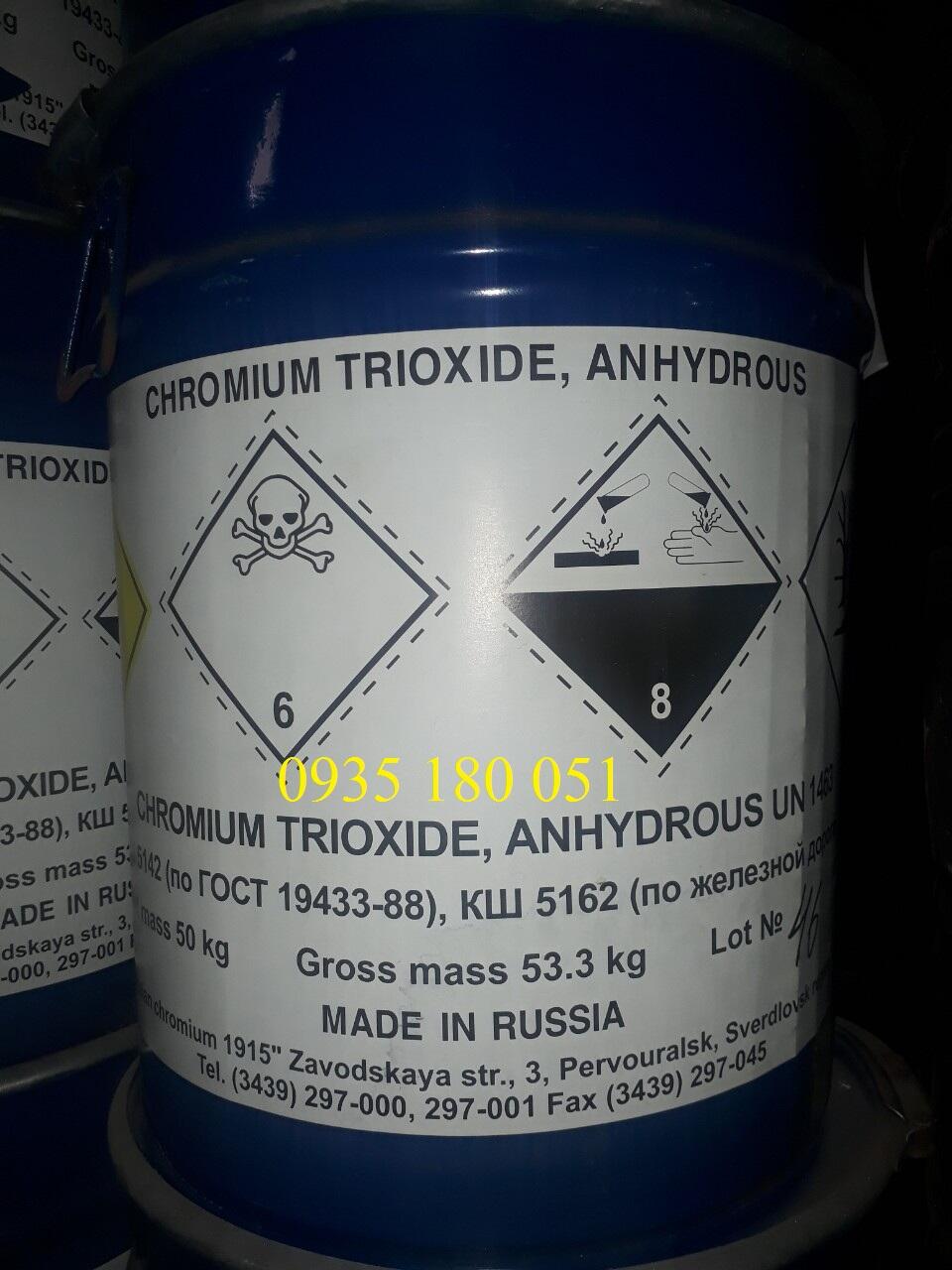Chromium Trioxidde- Axit Crom CrO3