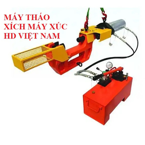 MÁY THÁO XÍCH MÁY XÚC DI ĐỘNG MÁY THÁO CHỐT XÍCH MÁY MÁY ÉP XÍCH HD VIỆT NAM