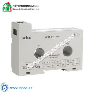 CT dùng cho Relay MPR Selec - Model MPCT D15 10A