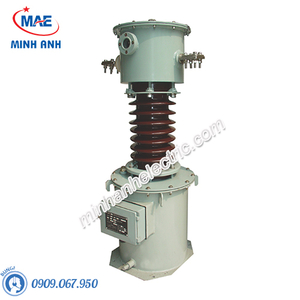 Máy biến dòng đo lường trung thế 1 pha ngoài trời kiểu ngâm dầu 2 lõi, 3(4,5) tỷ - Model CT22