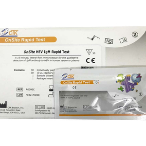 Khay thử xét nghiệm định tính kháng thể IgM kháng HEV (Onsite HEV IgM Rapid test) CTK