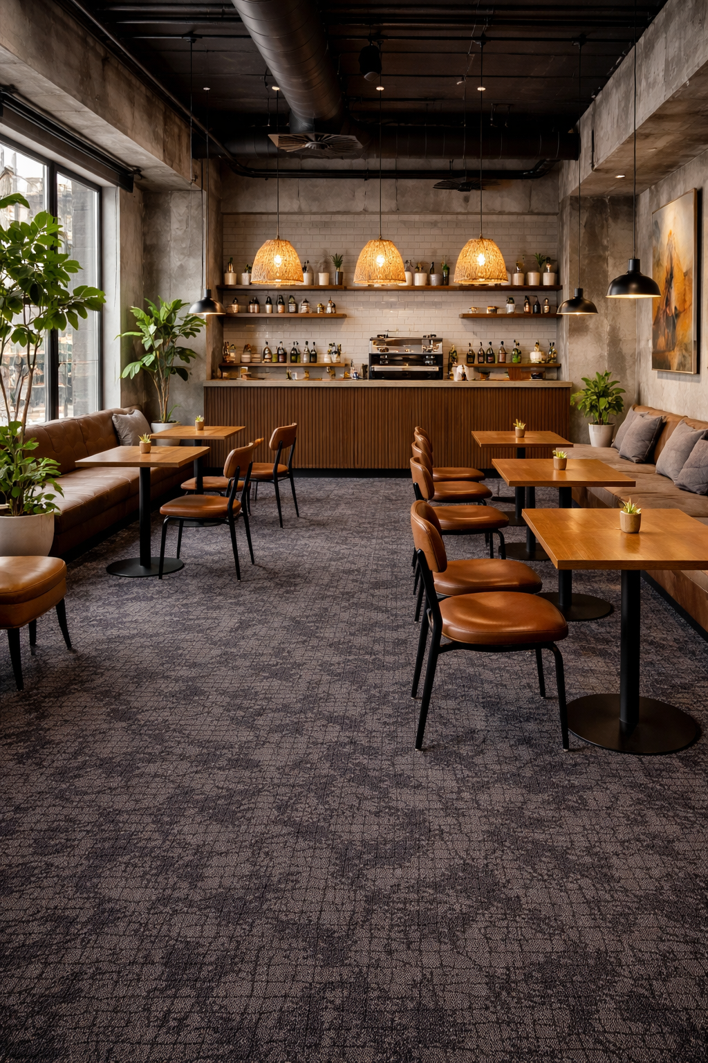 Thảm tấm / Thảm gạch HC-CT cao cấp dòng INDONESIA