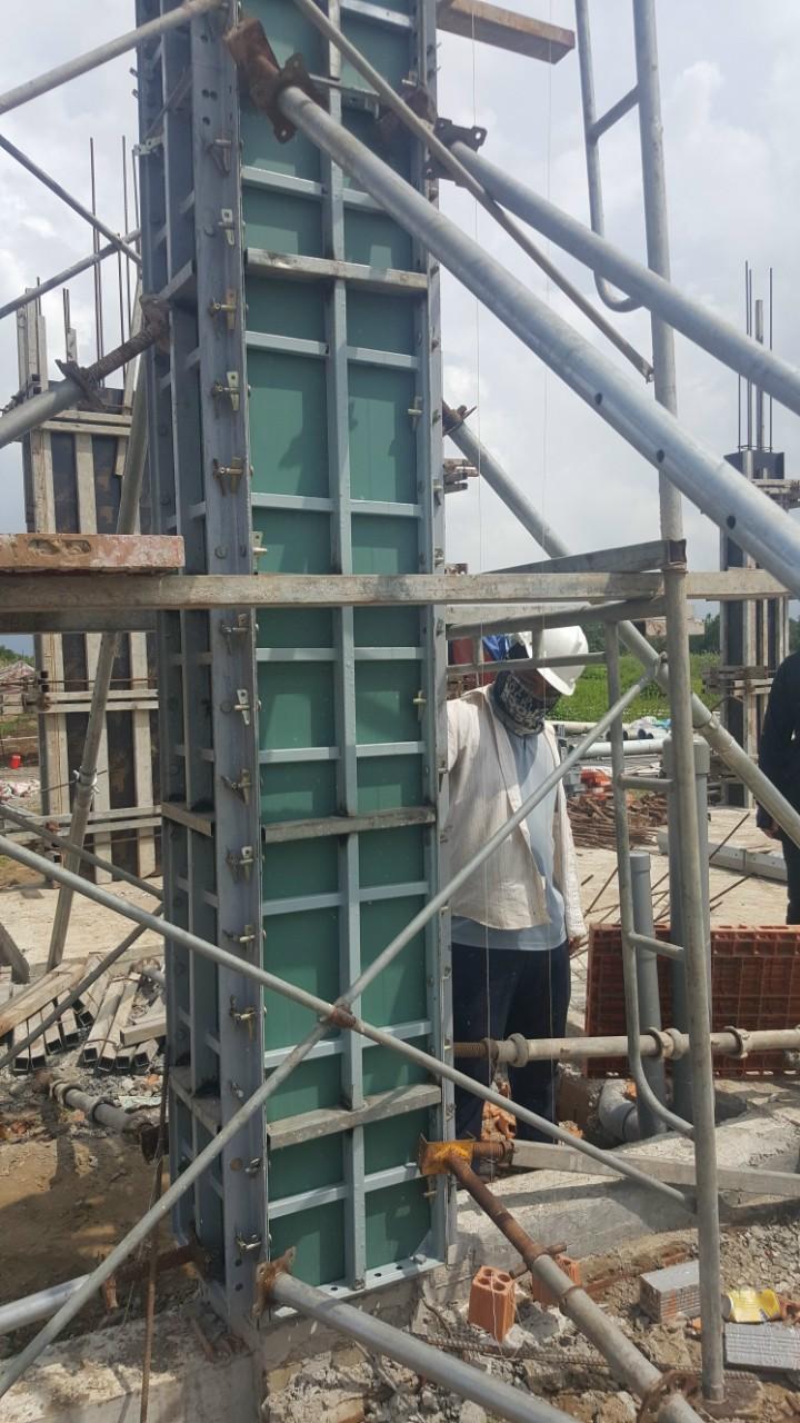 Tấm ván nhựa làm gác- ván khuôn nhựa ECO - Dòng lỗ tròn