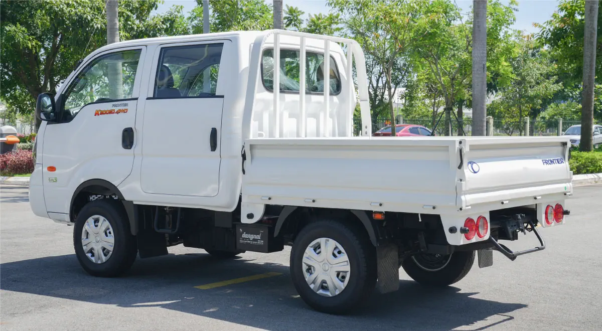 Xe tải KIA K200SD 4WD Cabin đôi - Thùng lửng - Tải trọng 1,49 tấn