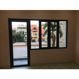 Cửa đi mẹ bồng con nhôm Xingfa