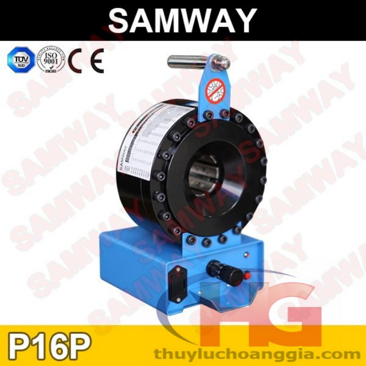 Cửa hàng bán máy ép dây tuy ô thủy lực SAMWAY P16P củ