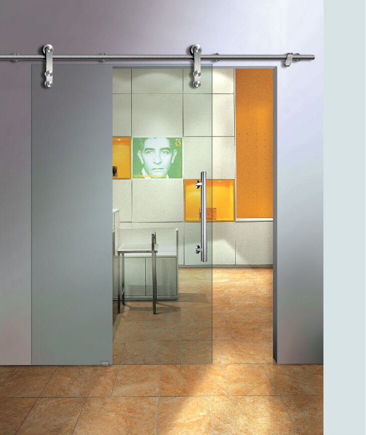 Cửa lùa ray inox