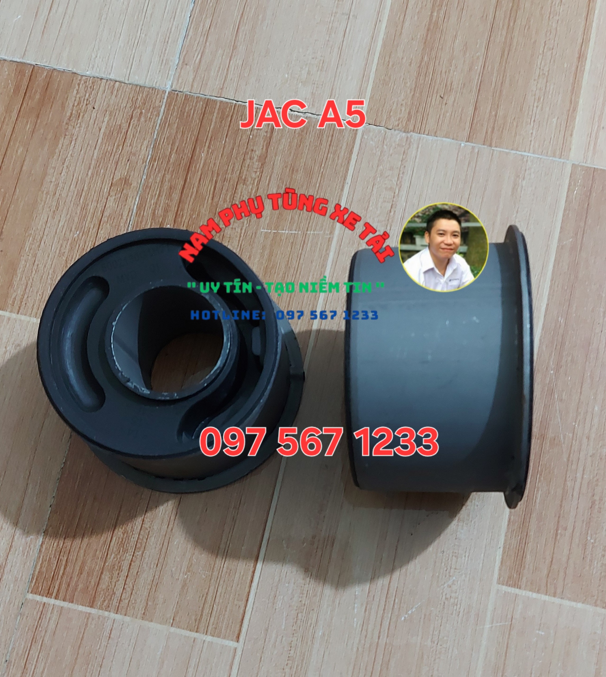 CỤC CAO SU CHÂN CABIN XE TẢI JAC - CHÍNH HÃNG JAC