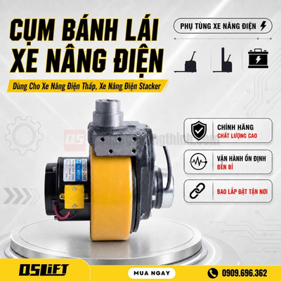 Cụm Bánh Lái Xe Nâng Điện