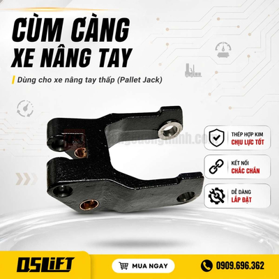 Cùm càng xe nâng tay