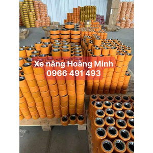 BÁNH XE PU 100X50MM, LỖ BẠC ĐẠN 47 - BÁNH CÂN BĂNG XE NÂNG ĐIỆN