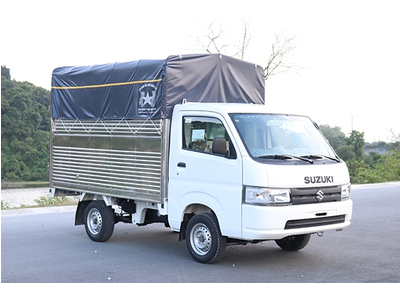 Cùng tìm hiểu xe tải Suzuki Carry Pro tải trọng 940kg, 750 kg, 705kg.. với các loại thùng kín inox, thùng kín compusite, thùng mui bạt..