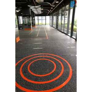 Thảm cuộn cao su phòng Gym KT 1mx10m bề mặt thảm EPDM ML-RUBBER M001