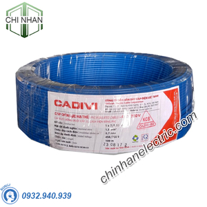 Cáp điện Cadivi - CV 1.5mm2 Cu/PVC