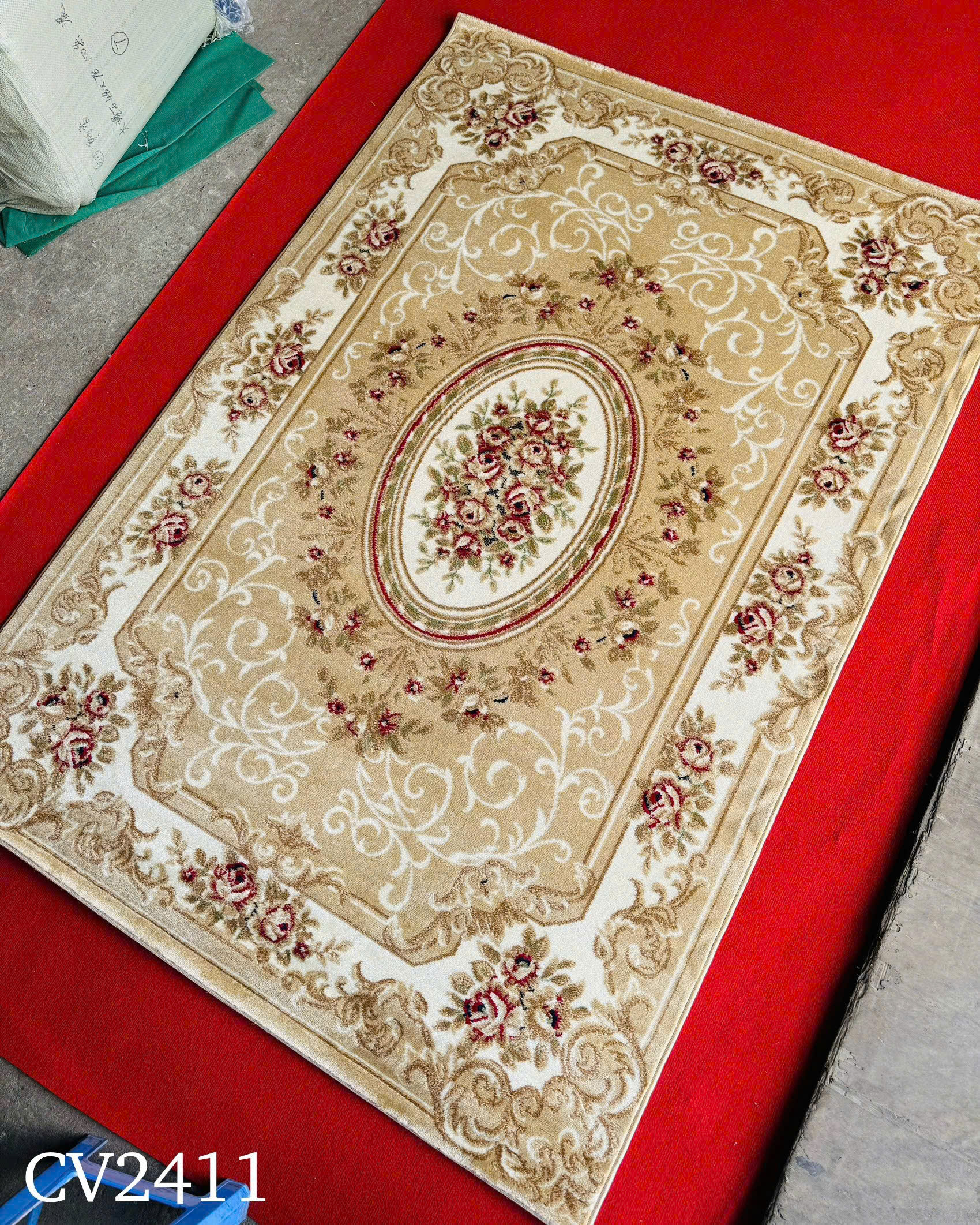 Thảm trang trí tân cổ điển CLASSIC TÔNG VÀNG