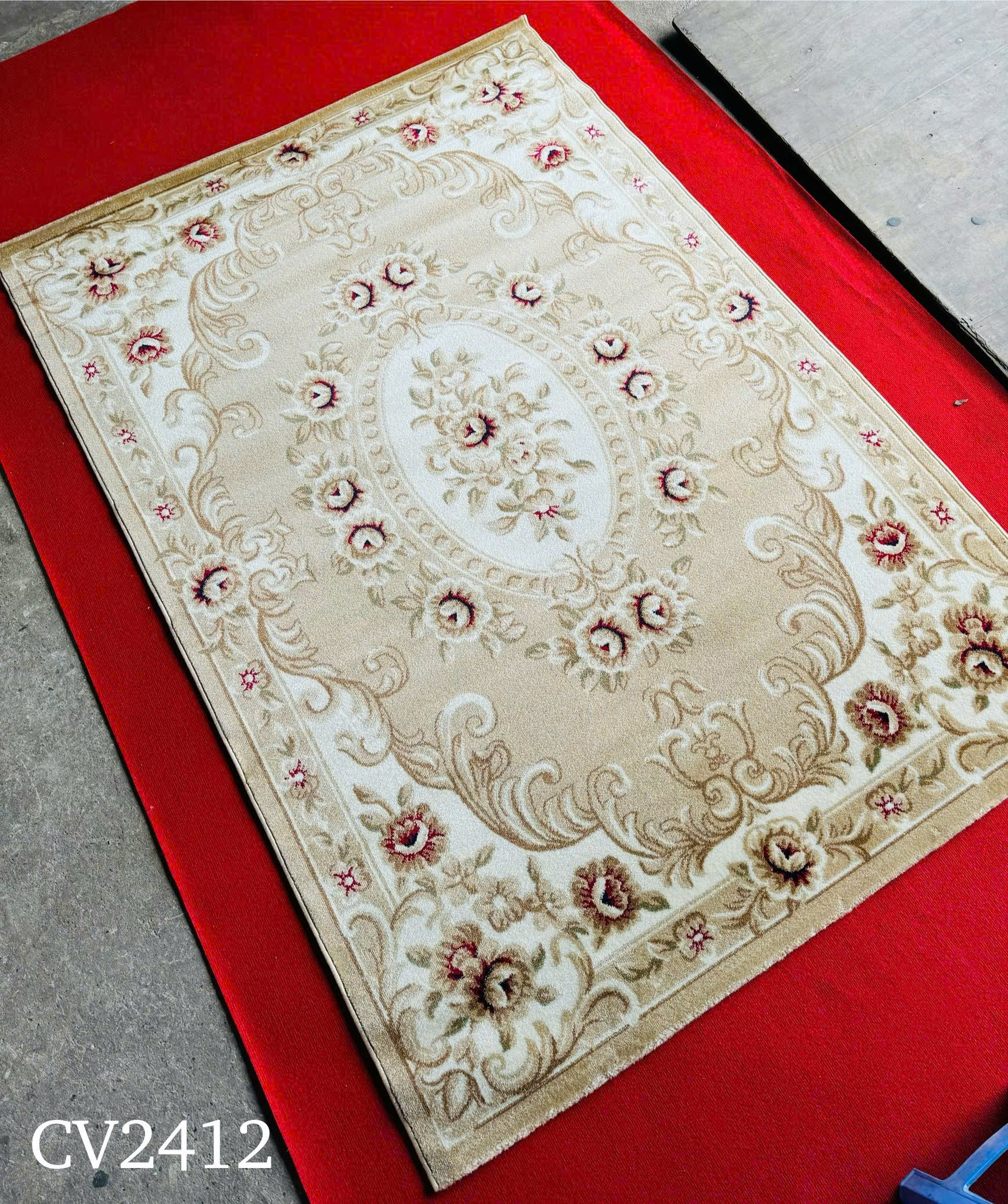 Thảm trang trí tân cổ điển CLASSIC TÔNG VÀNG