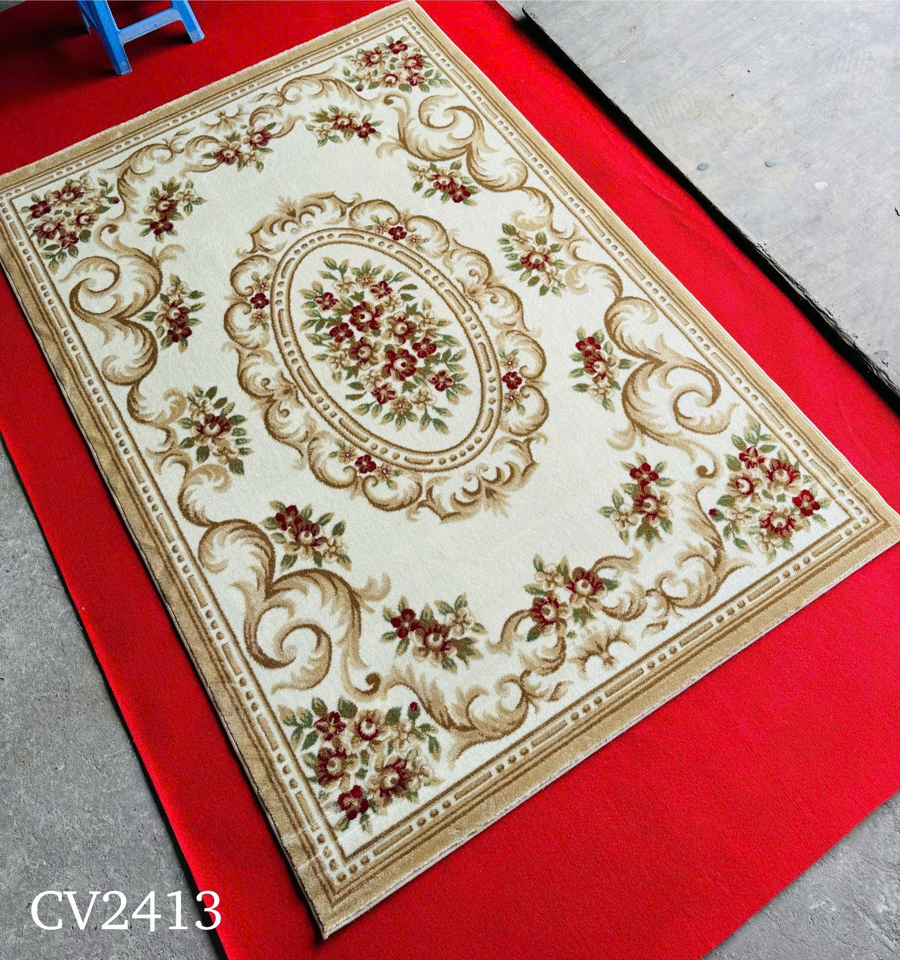Thảm trang trí tân cổ điển CLASSIC TÔNG VÀNG