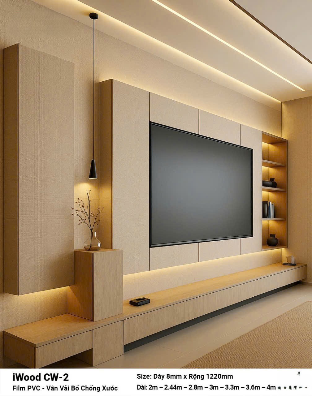 TẤM ỐP THAN TRE VÂN VẢI UV CW2 CHỐNG XƯỚC CAO CẤP TẠI HỒ CHÍ MINH