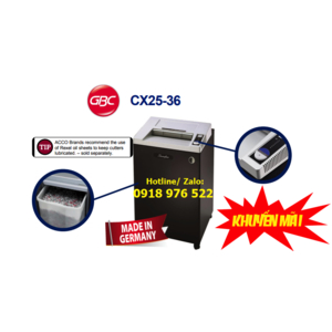 Máy hủy giấy SAMURAI CX 25-36 230V