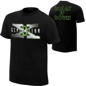 D-GENERATION X - BREAK IT DOWN RETRO T-SHIRT