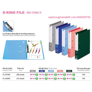 File còng nhẫn Plus