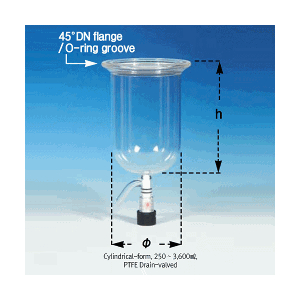 Bình phản ứng chân không Scilab Sl.re2243