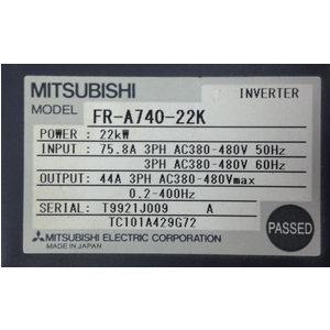 FR-A740-22K, Sữa biến tần MITSUBISHI, Sữa lỗi MITSUBISHI FR-A740-22K