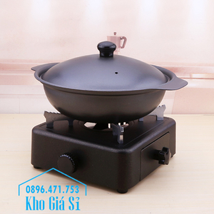 Bếp cồn nầu lẩu màu xám - Bếp cồn gang cao cấp nhà hàng, quán ăn
