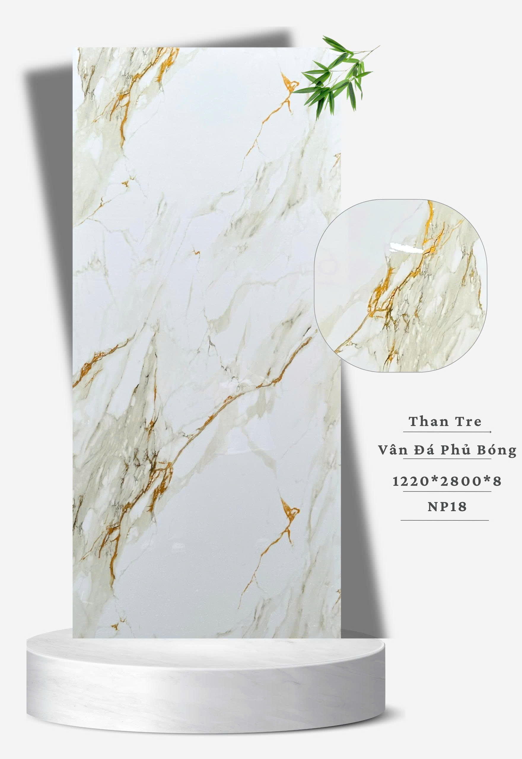 Tấm ốp sợi than tre NP VÂN ĐÁ CẨM THẠCH BÌNH DÂN TẠI HCM