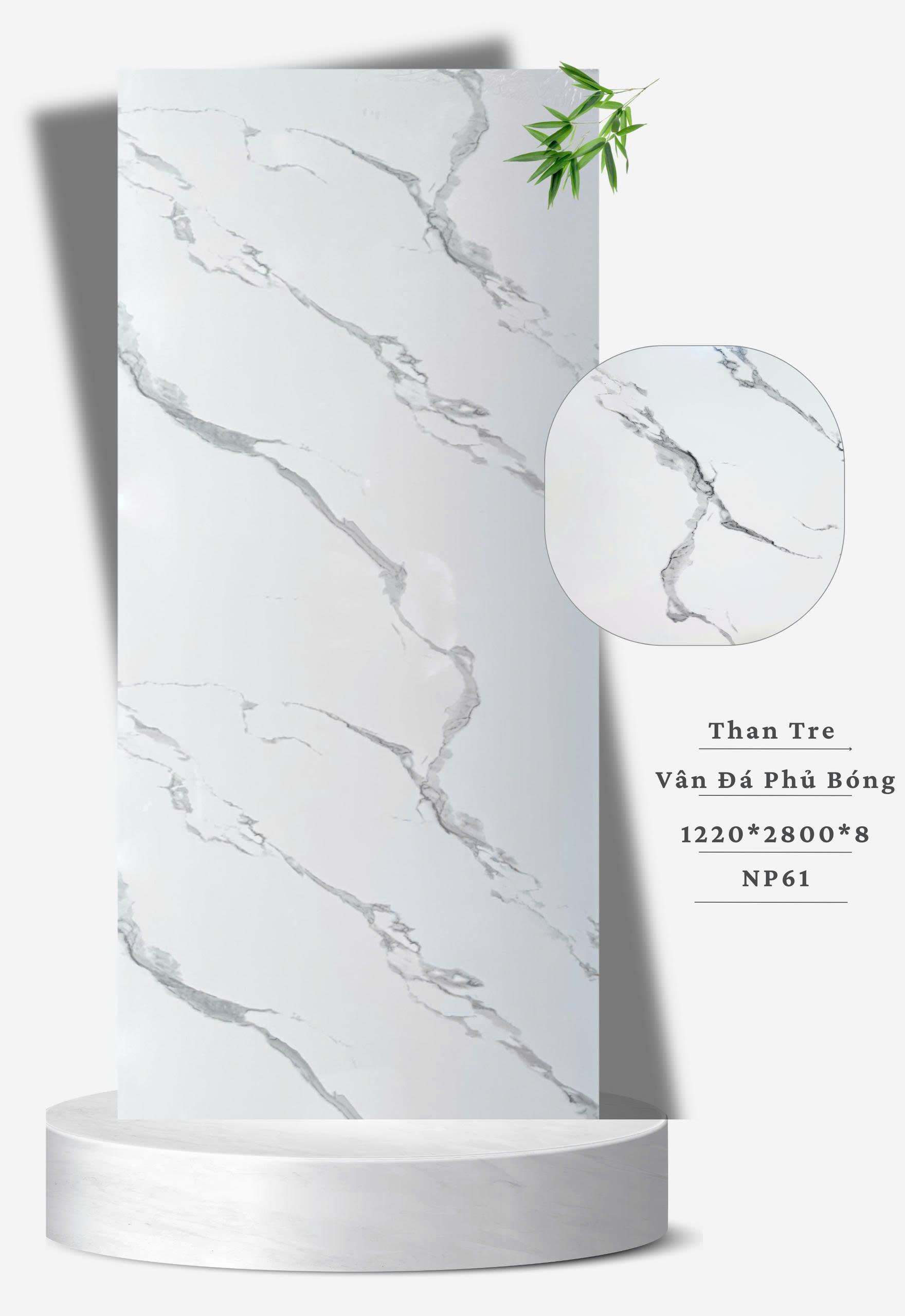 Tấm ốp sợi than tre NP VÂN ĐÁ CẨM THẠCH BÌNH DÂN TẠI HCM