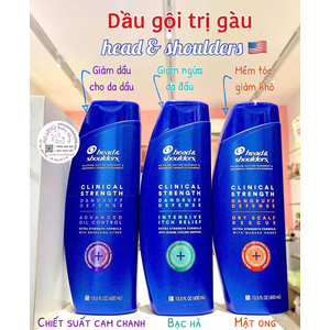 Dầu Gội Head & Shoulders dành cho tóc dầu, kiểm soát bã nhờn 🇺🇸