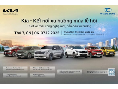ĐA SẮC TRẢI NGHIỆM – BÙNG NỔ CẢM XÚC TẠI SỰ KIỆN “KIA KẾT NỐI XU HƯỚNG MÙA LỄ HỘI”