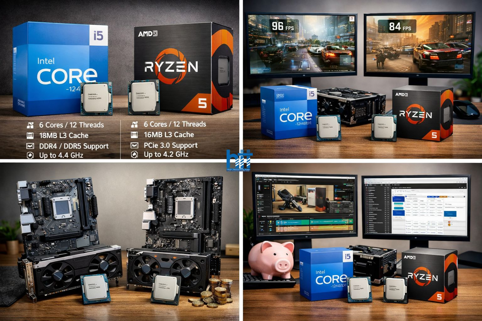 Đại chiến CPU i5-12400F vs Ryzen 5 5500 – Đâu là ông vua phân khúc tầm trung