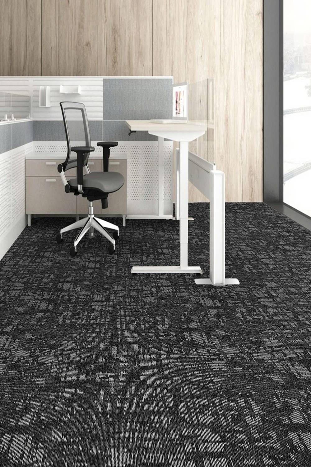 Thảm trải sàn cuộn hoạ tiết sợi vòng GOM-THAISILKLINE SHR02 HNM