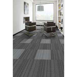 Thảm tấm KT 50cmx50cm kẻ sọc TL0-LURIO HNO