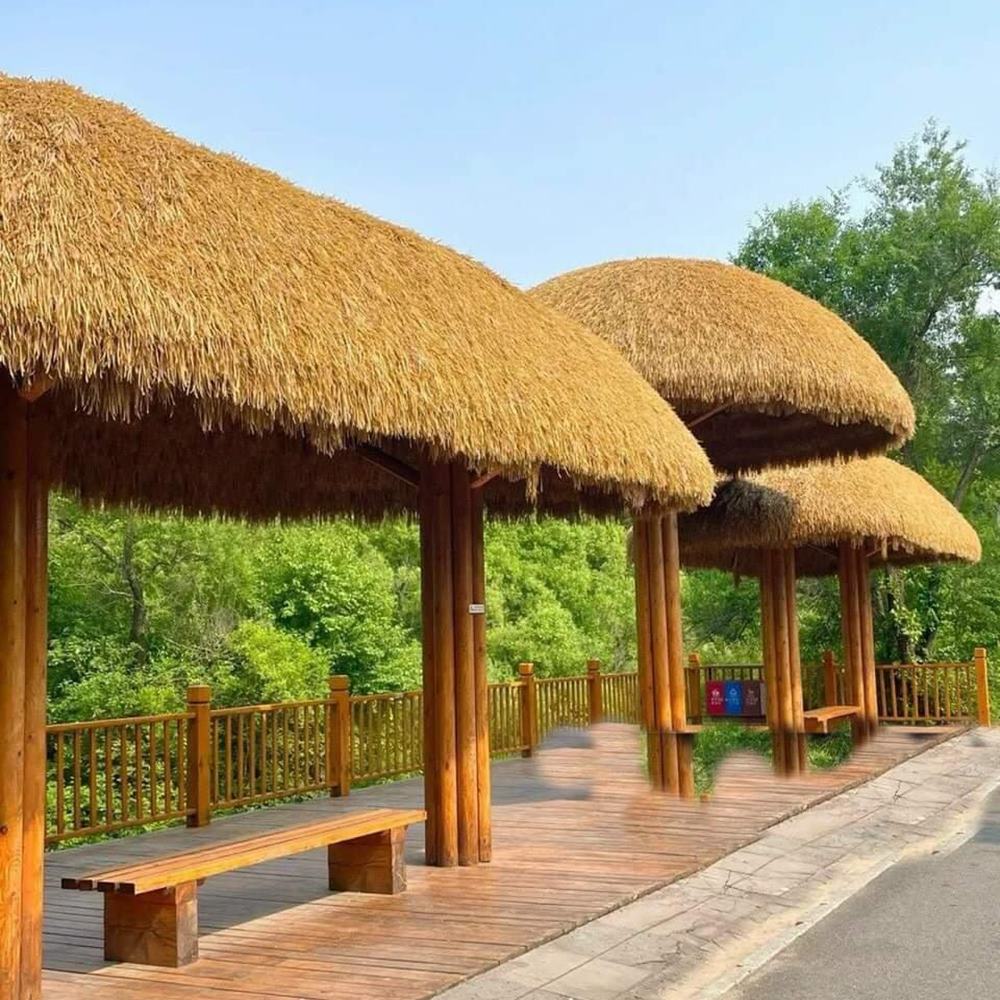 Mái rơm nhân tạo PTN