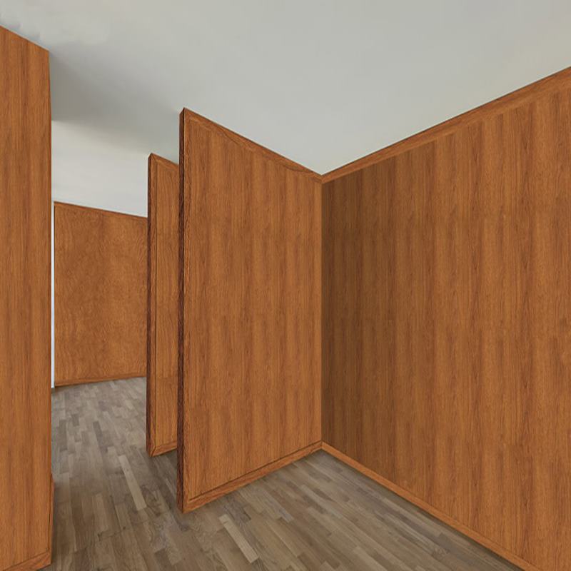 Tấm vách ngăn nhựa giả gỗ 2 mặt GALA-DIVID-HM