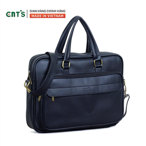 Cặp da nam công sở CNT HQ17 thời trang cao cấp Bò Lợt