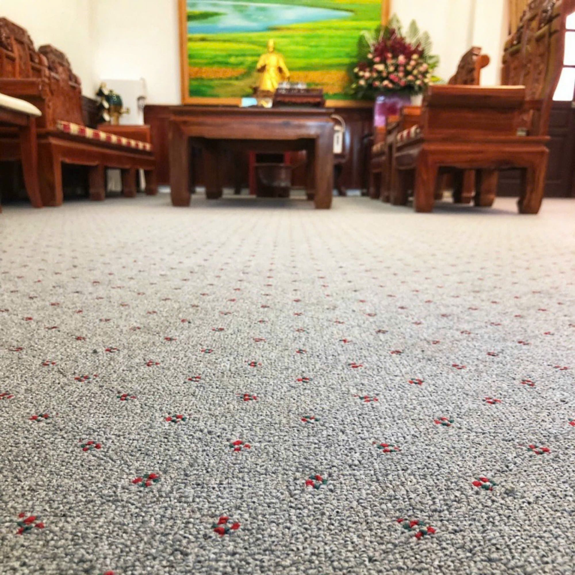 Thảm cuộn hoa văn BTR-BNK