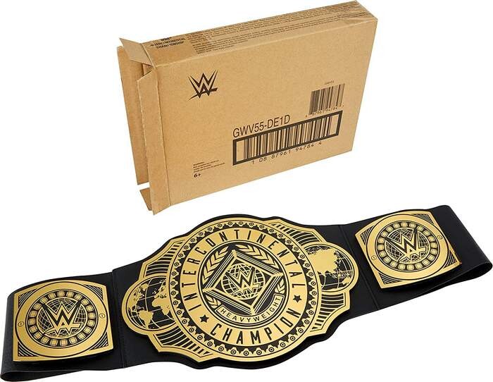 [HÀNG HIẾM] ĐAI WWE INTERCONTINENTAL CHAMPION (HỘP VUÔNG) (DÀNH CHO ĐỘ TUỔI: 8 ĐẾN 15 TUỔI - CHIỀU CAO ≤ 1m7)