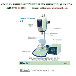 DAIHAN-brand® High-Speed Digital Overhead Stirrer, “HS-T”
